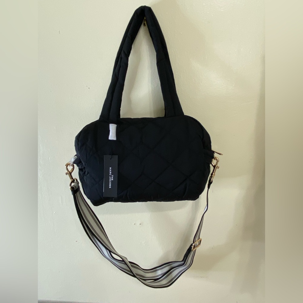 Marc Jacobs quilted weekender bag